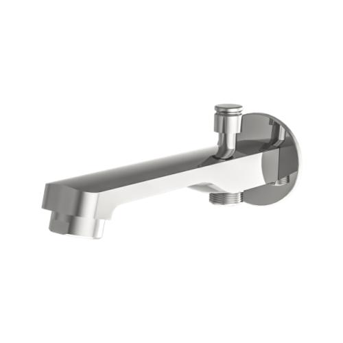 Wall Spout with Tip Ton for Hand Shower with Wall Flange Chrome